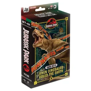 Jurassic Park TCG Starter Deck 01 When Dinosaurs Ruled the Earth Display (6) *Englische Version*