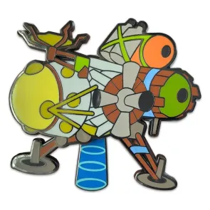 Outer Wilds Ansteck-Pin Spaceship Bobble 5 cm