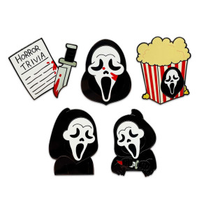 Scream Ansteck-Pins Set Ver. 2 3 cm (6)     