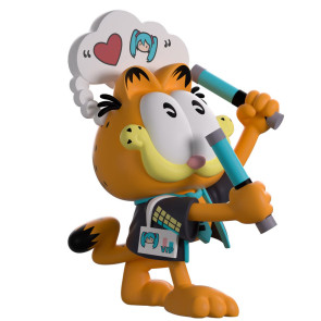 Hatsune Miku x Garfield Vinyl Figur Miku Concert Garfield 13 cm          
