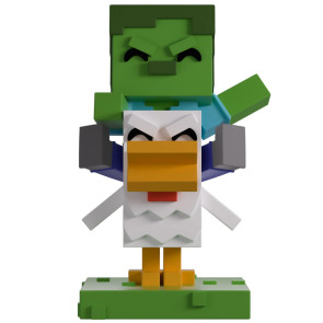 Minecraft Vinyl Figur Chicken Jockey 12 cm          