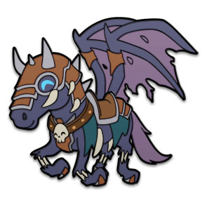 World Of Warcraft Ansteck-Pin Invincible 5 cm           