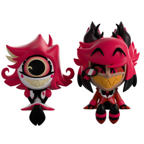 Hazbin Hotel Vinyl Figuren Alastor & Niffty Monitor Buddiez