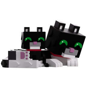 Minecraft Vinyl Figur Tuxedo Cat 6 cm