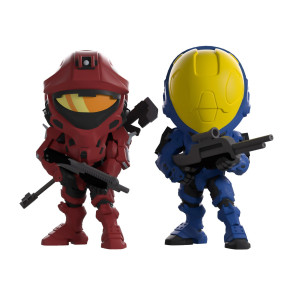 Halo Vinyl Figuren 2er-Pack Red vs Blue 11 cm       