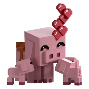 Minecraft Vinyl Figur Pig Family 8 cm             