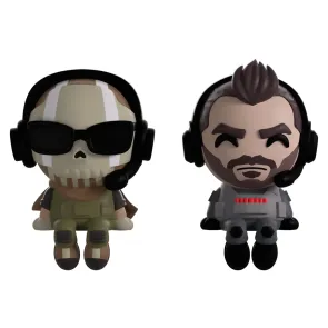 Call of Duty Vinyl Figuren Ghost & Soap Monitor Buddiez 7 cm   