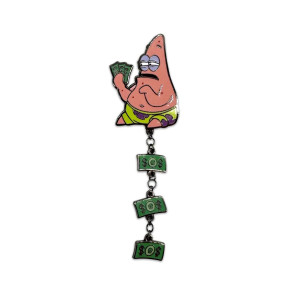SpongeBob Schwammkopf Dangling Ansteck-Pin Patrick 12 cm