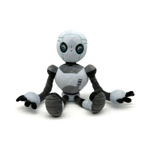 Der wilde Roboter Plüschfigur Roz 22 cm