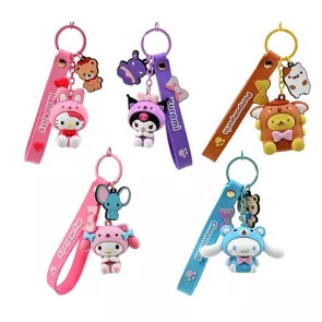 Sanrio Animal Series Schlüsselanhänger Hello Kitty and Friends Display (12)