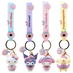 Sanrio Peach Series Schlüsselanhänger Hello Kitty and Friends Display (12)