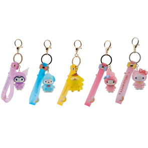 Sanrio Raincoat Series Schlüsselanhänger Hello Kitty and Friends Display (12)
