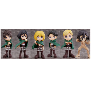 Attack On Titan Anime Series Minifiguren 9 cm Display (6)          