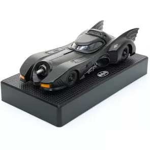 DC Comics Diecast Sprachgesteuertes Batmobile mit Bluetooth-Lautsprecher Funktion 10 cm