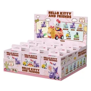 Sanrio Zoom Hero Rückzug-Fahrzeuge mit Figuren Hello Kitty and Friends Series 1 Blind Box Display (12)