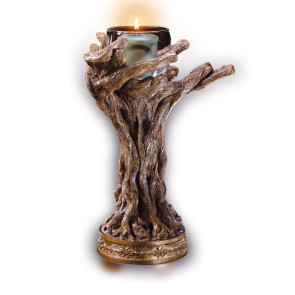 Herr der Ringe Kerzenstaender Gandalf der Graue 23 cm