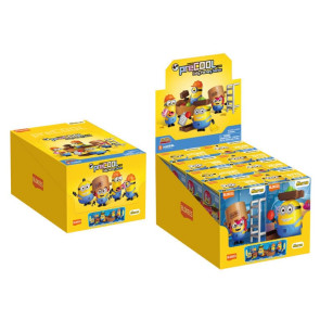 Minions Blokees PreCool Jelly Factory Series 1 Plastic Model Kits Sortiment (8)