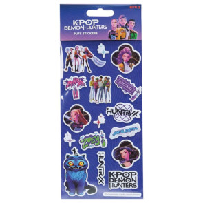 KPop Demon Hunters Sticker Set Puff