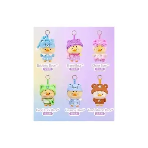 Upset Duck: Rainbow Care Bears Blind Box Schlüsselanhänger 16 cm Display (6)
