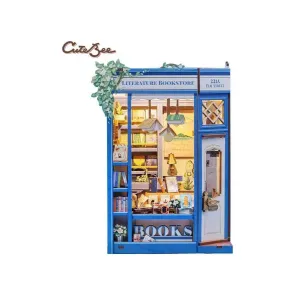 Book Nook Literature Bookstore 17 x 12 cm    