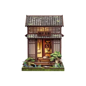 Miniature House Model Kit Kirishima Cha-an 19 x 14 cm  