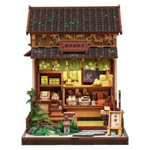 Miniature House Model Kit Kanmi-dokoro Kurihara 19 x 15 cm  