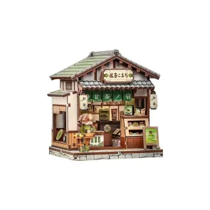 Miniature House Model Kit Kyoto Matcha Cottage 11 x 9 cm