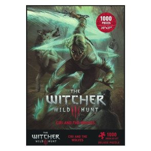 Witcher 3 Wild Hunt Puzzle Ciri und die Wölfe