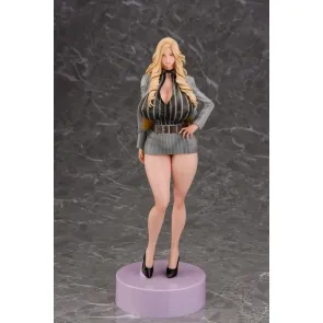 Gal Ane Shachou to Harem Office PVC Figur 1/7 Nishigori Ai (Grey Suit Ver.) Wholesome Ver. 26 cm