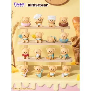 Butterbear Baked with Love Series Minifiguren 3er-Pack Chubby Face 10 cm Display (6)