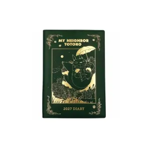 Mein Nachbar Totoro Tagebuch Totoro spinning top green gold foil