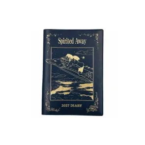 Chihiros Reise ins Zauberland Tagebuch Haku dragon & Chihiro blue gold foil