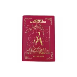 Das wandelnde Schloss Tagebuch Hauru & Sophie red gold foil