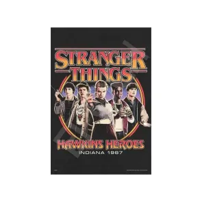 Stranger Things Puzzle 1000 Teile Hawkins Heroes
