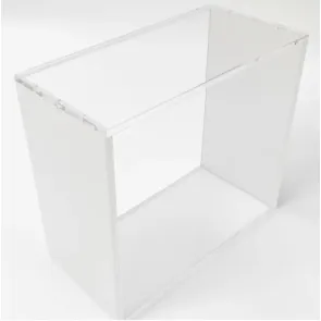 Evoretro Magnetische Acryl Display Case für ETB mit farbigen Seiten - Weiß