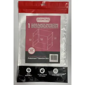 Evoretro PET Gehäuse 1er-Pack für Pokémon Booster Box