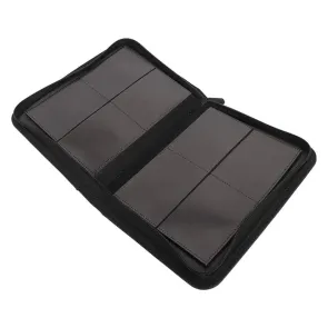 Evoretro Topload Album 2x2 160 Karten Schwarz 24,4 x 19,1 cm