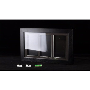 Evoretro Display-Rahmen Karten-Display-Case für 3 Magnetic Case Karten