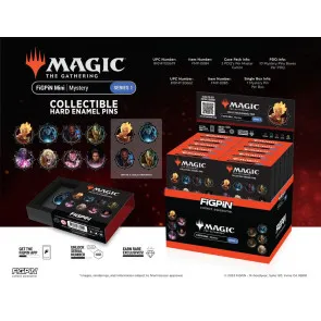 Magic the Gathering: Series 1 Blind Box Enamel Pins Display (10)