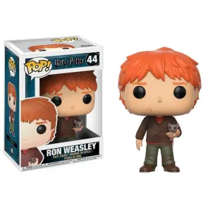 Harry Potter Ron Weasley POP! Scabbers Figur 9 cm