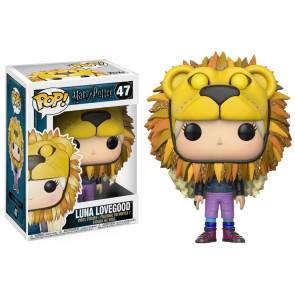 Harry Potter POP! Movies Vinyl Figur Luna Lovegood with Lion Head 9 cm