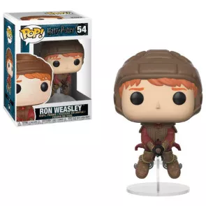 Harry Potter POP! Movies Vinyl Figur Ron on Broom 9 cm