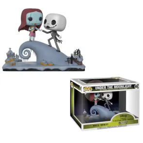Nightmare before Christmas POP! Movie Moments Vinyl Wackelkopf Figuren 2er-Pack Jack & Sally 9 cm