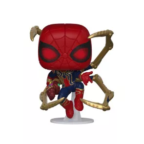 Avengers: Endgame POP! Movies Vinyl Figur Iron Spider w/Nano Gauntlet 9 cm