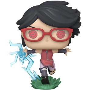 Boruto POP! Animation Vinyl Figur Sarada w/Sharingan(GW) Exclusive 9 cm