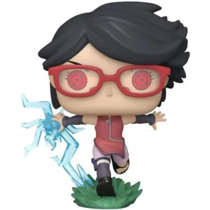 Boruto POP! Animation Vinyl Figur Sarada w/Sharingan(GW) Exclusive 9 cm