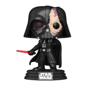 Star Wars POP! TV Vinyl Figur Obi-Wan Kenobi - Darth Vader (damaged helmet) Exclusive 9 cm