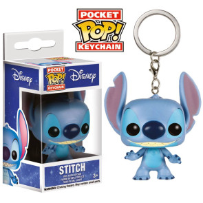 Lilo & Stitch Pocket POP! Vinyl Schlüsselanhänger Stitch 4 cm