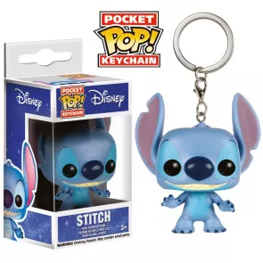 Lilo & Stitch Pocket POP! Vinyl Schlüsselanhänger Stitch 4 cm