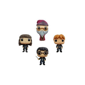 Harry Potter POP! Movies Vinyl Figuren 4er-Pack W1 9 cm